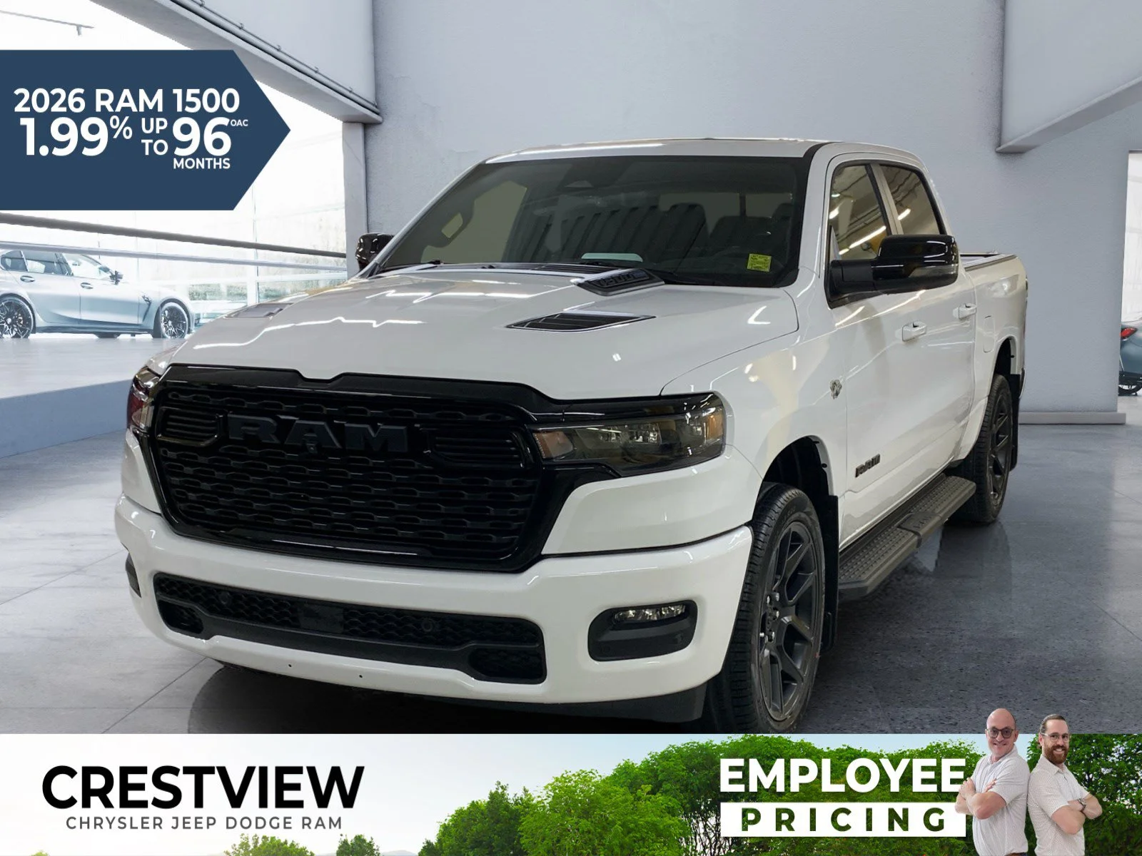 New 2026 Bright White Ram Sport image 1