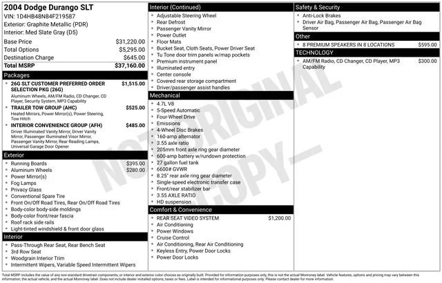 Used 2004 Graphite Metallic Dodge SLT image 24