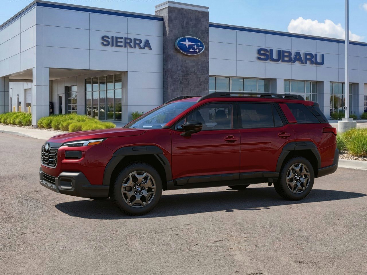 New 2026 Crimson Red Pearl Subaru Premium image 2