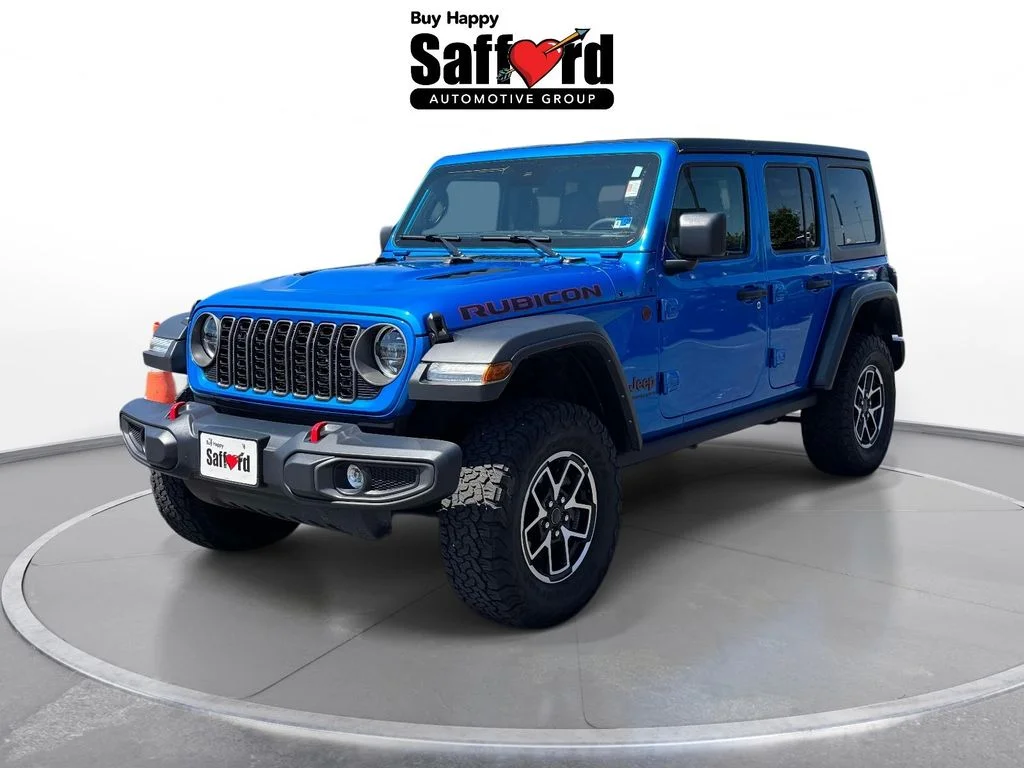 Used 2025 Blue Jeep Rubicon image 1