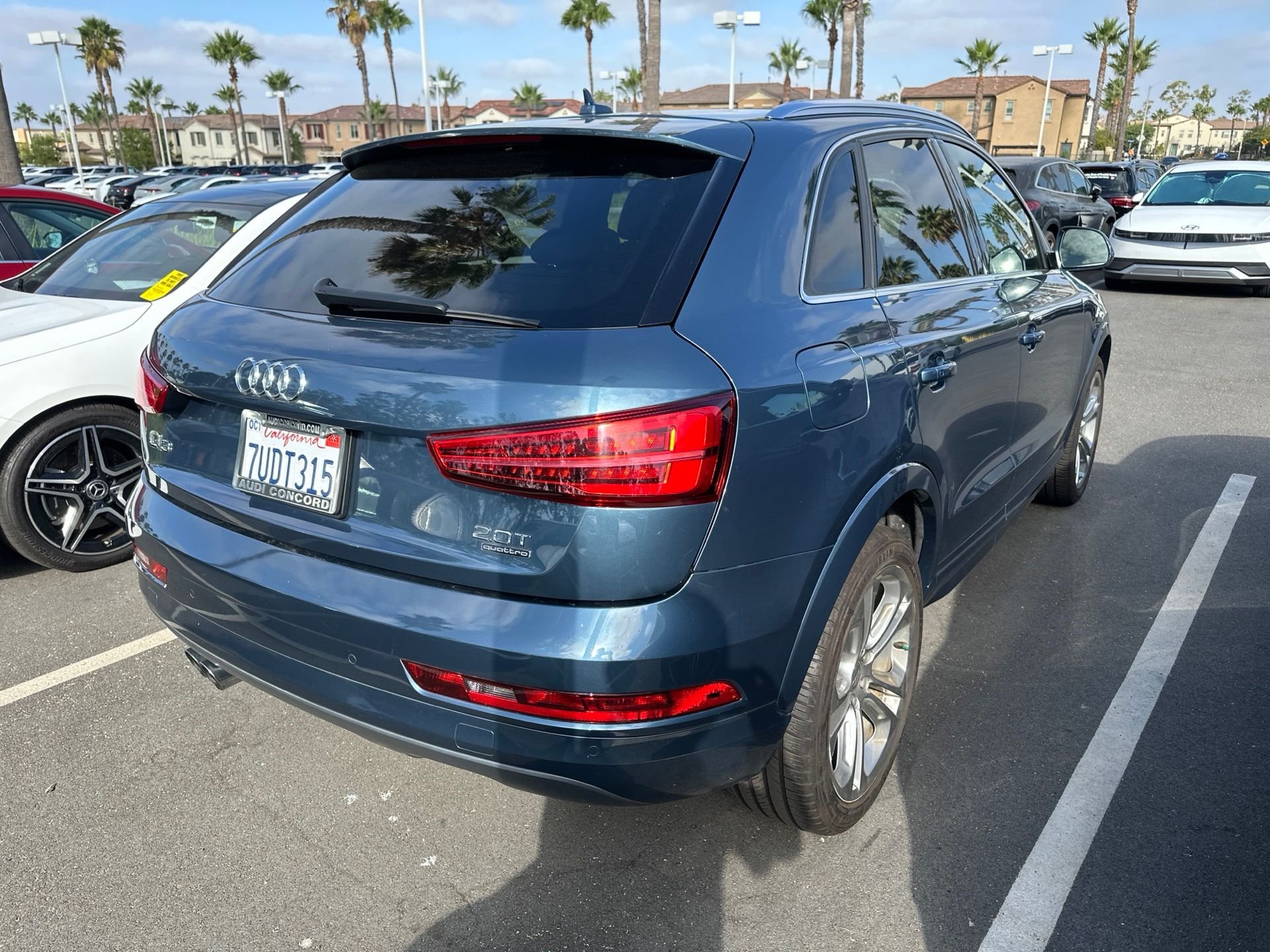 Used 2017 Blue Audi 2.0T Premium Plus image 13