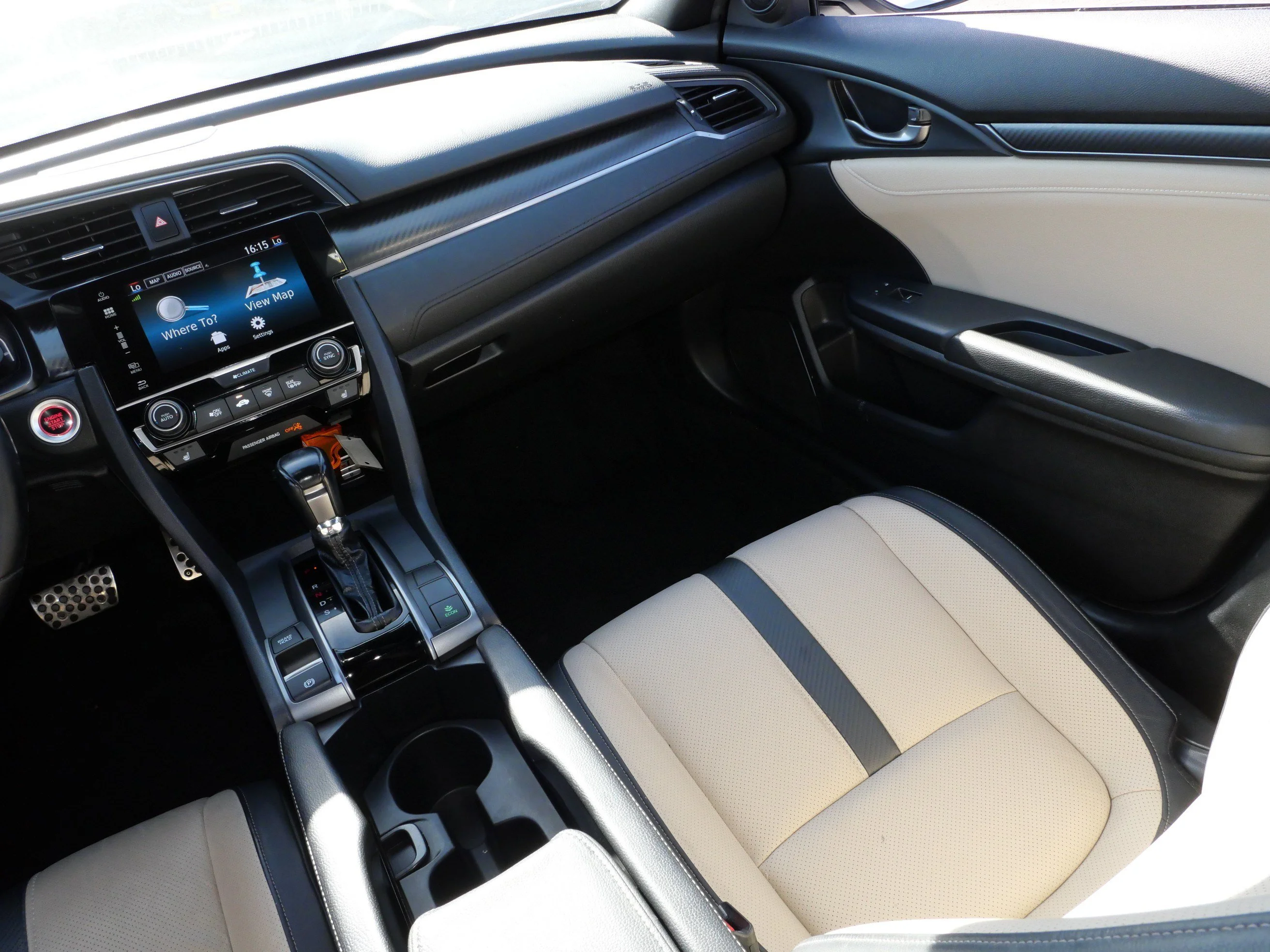 Used 2018 White Orchid Pearl Honda Sport Touring image 11