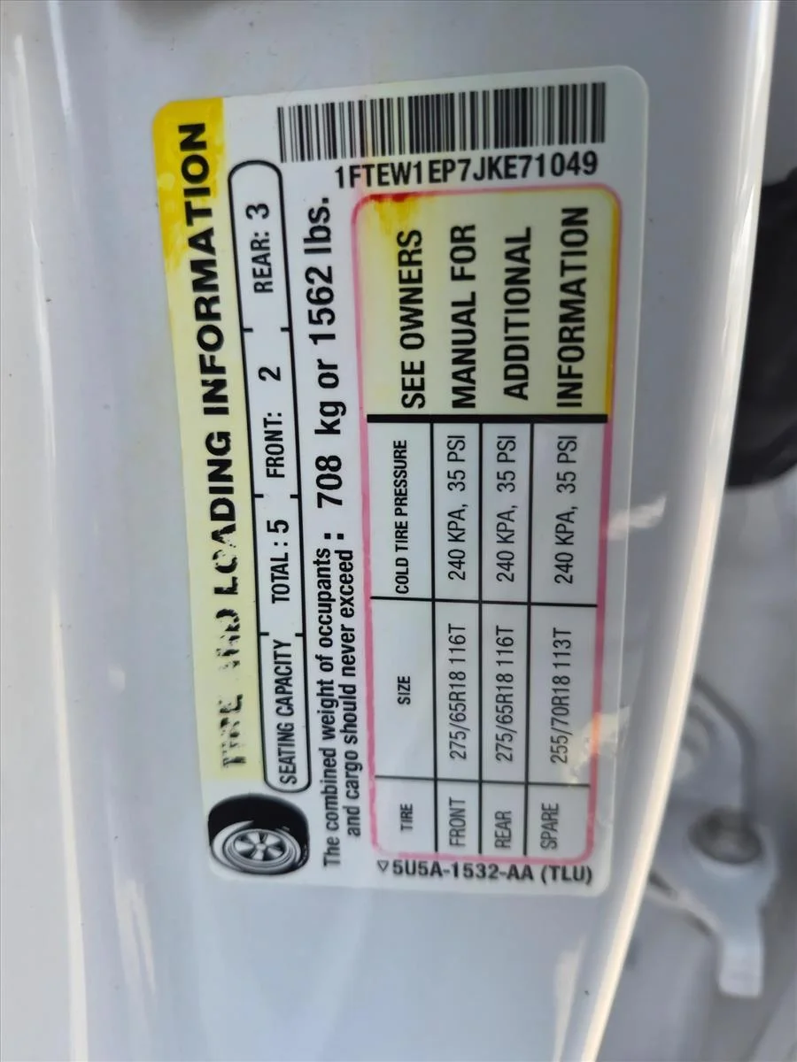 Used 2018 Oxford White Ford XLT image 25