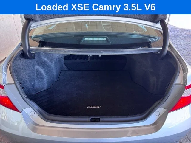 Certified Used 2017 Celestial Silver Metallic Toyota XSE V6 image 22
