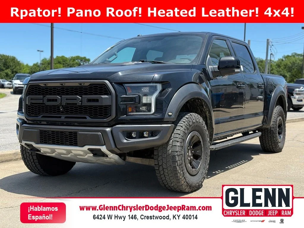 Used 2017 Black Ford Raptor image 1