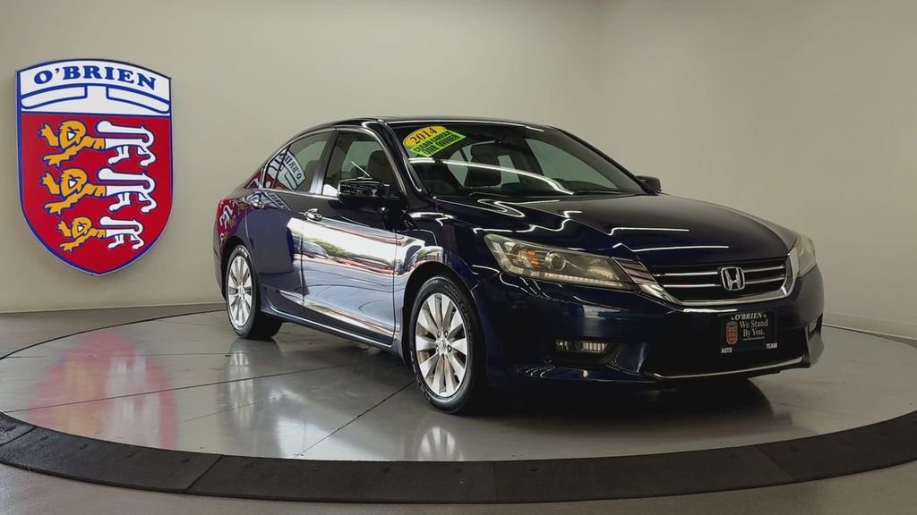 Used 2014 Obsidian Blue Pearl Honda EX-L image 2