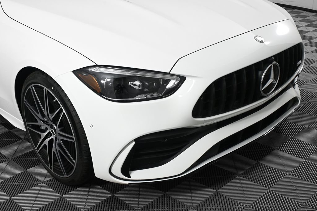 New 2026 Polar White Mercedes-Benz AMG® C 43 4MATIC® Sedan image 34