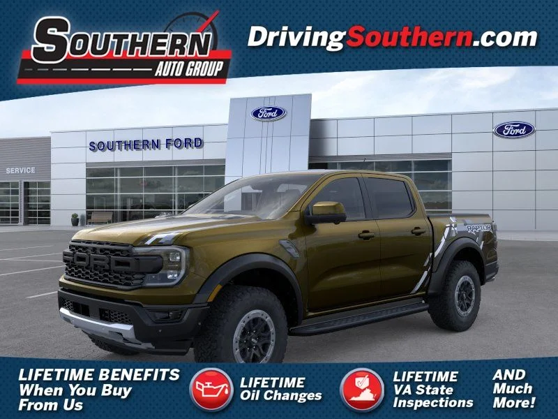 New 2026 Shelter Green Metallic Ford Raptor image 1