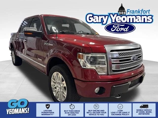 Used 2013 Ruby Red Metallic Ford Platinum image 1