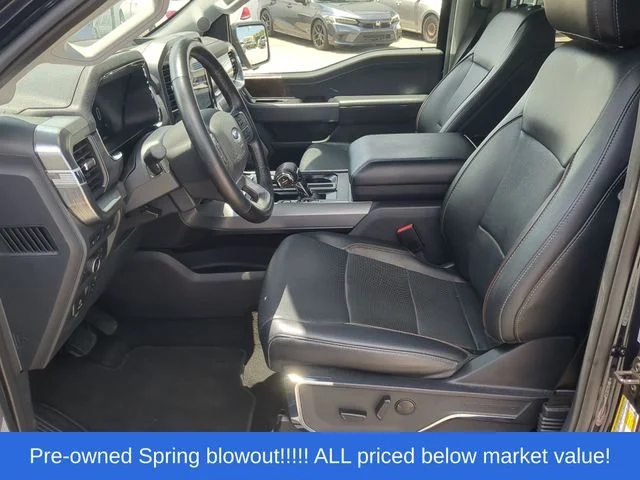 Used 2022 Blue Ford Lariat image 24