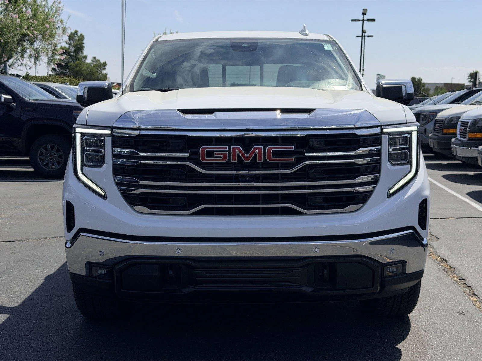New 2026 Summit White GMC SLT image 2
