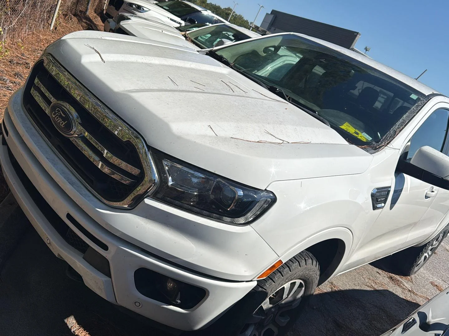 Used 2020 Oxford White Ford LARIAT image 5