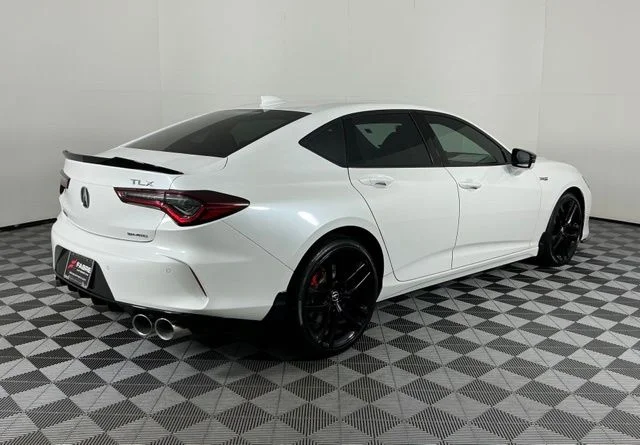 Certified Used 2025 Platinum White Pearl Acura Type S image 6