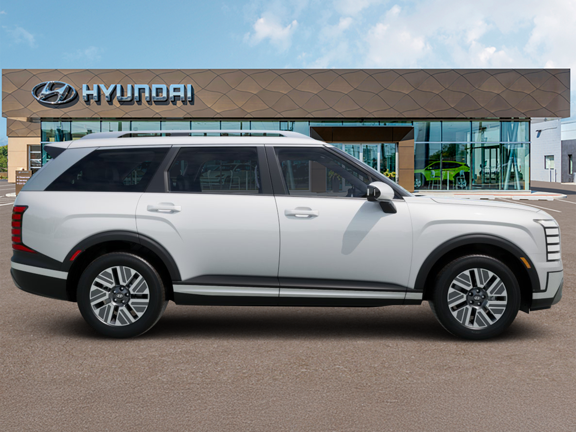 New 2026 White Hyundai SEL 8P image 6