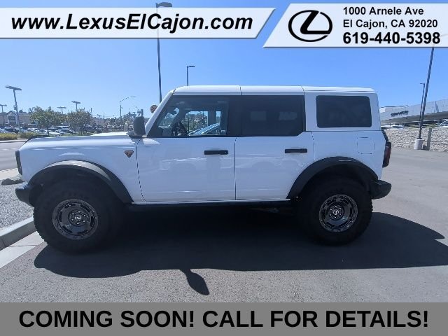 Used 2025 White Ford Badlands image 3