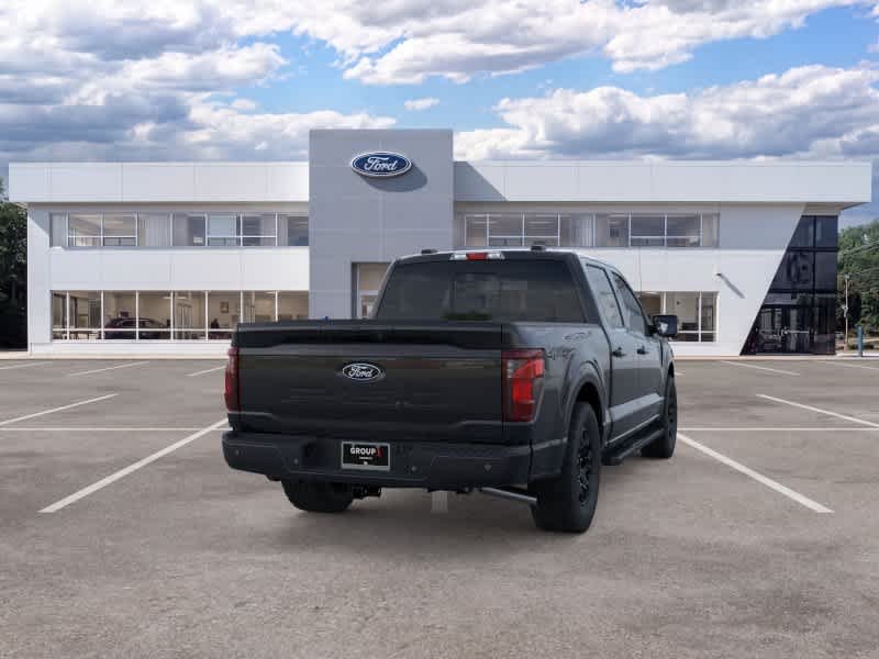 New 2026 Agate Black Metallic Ford XLT image 8
