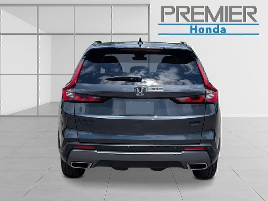 New 2026 Meteorite Gray Metallic Honda AWD Sport Touring Hybrid image 4