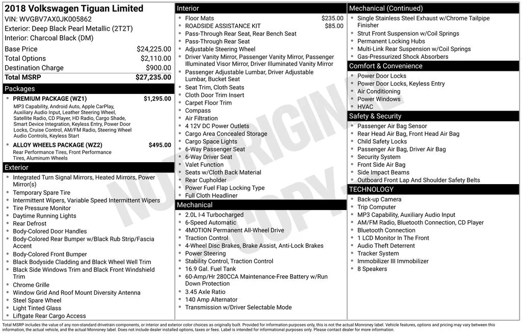 Used 2018  Volkswagen 2.0T image 15