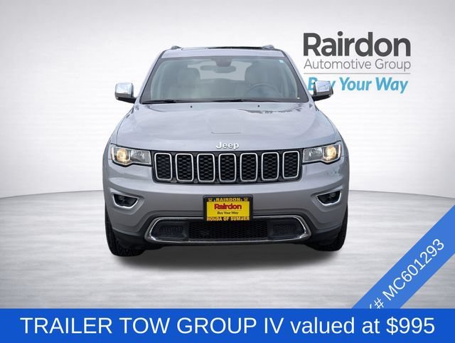 Used 2021 Billet Silver Metallic Clearcoat Jeep Limited image 2