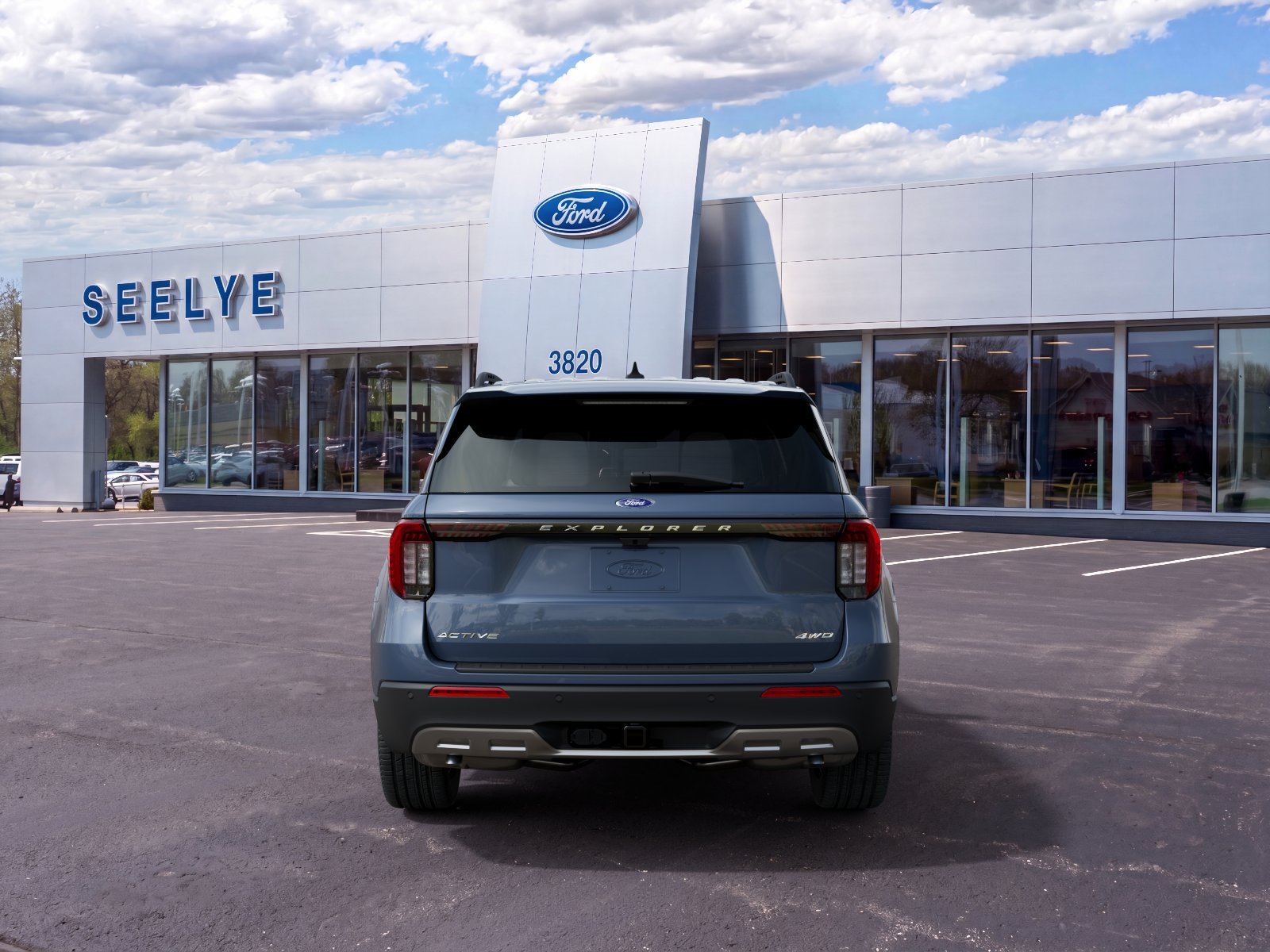 New 2027 Blue Ford 4DR 4WD ACTIVE image 5