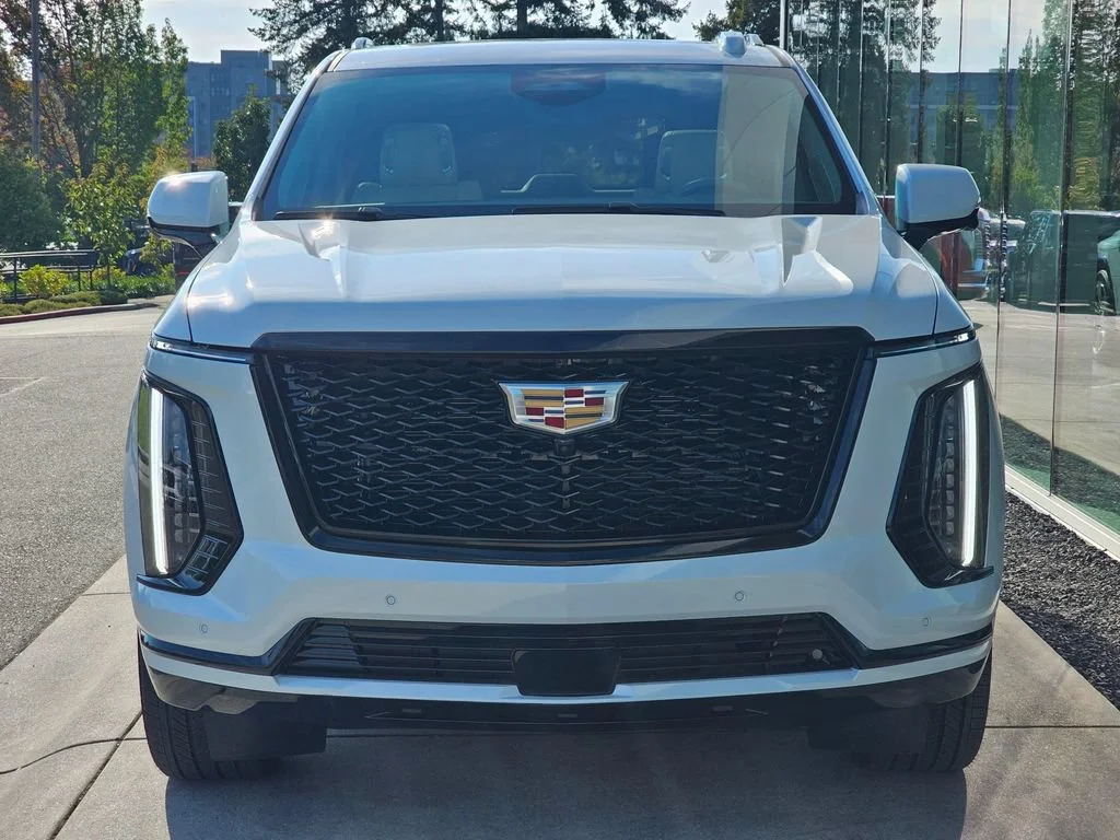 New 2026 Vibrant White Tricoat Cadillac Platinum Sport image 8