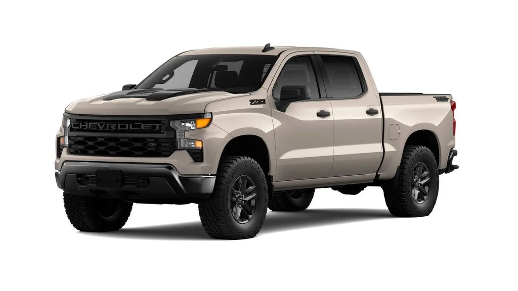 New 2026 White Chevrolet Custom Trail Boss image 1