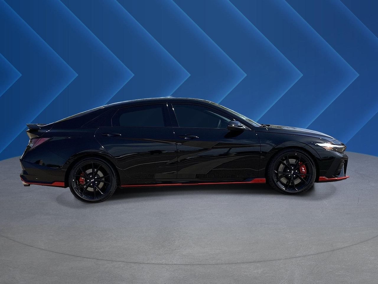 New 2026 Abyss Black Hyundai Sedan image 2