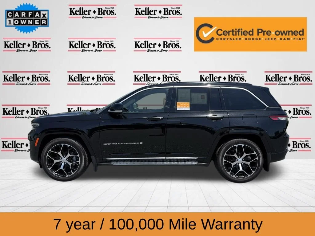 Used 2024 Black Jeep Summit Reserve image 4