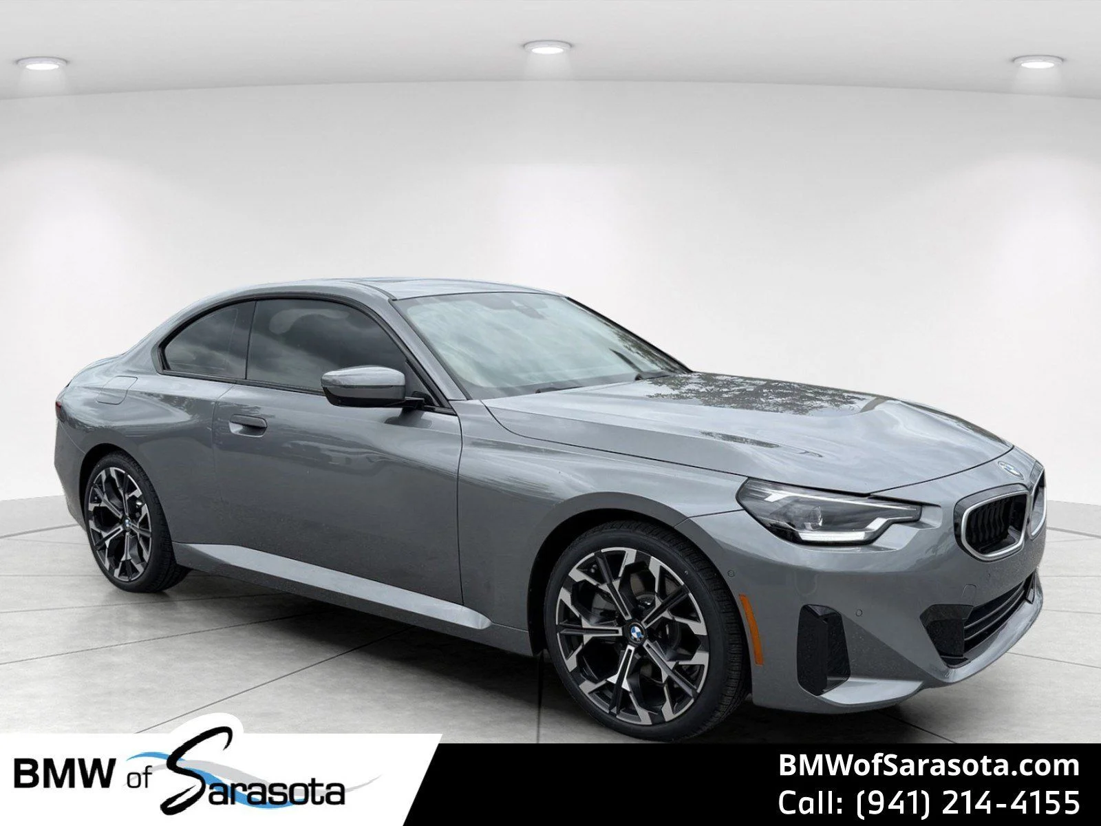 New 2026 Skyscraper Grey Metallic BMW 230i image 1