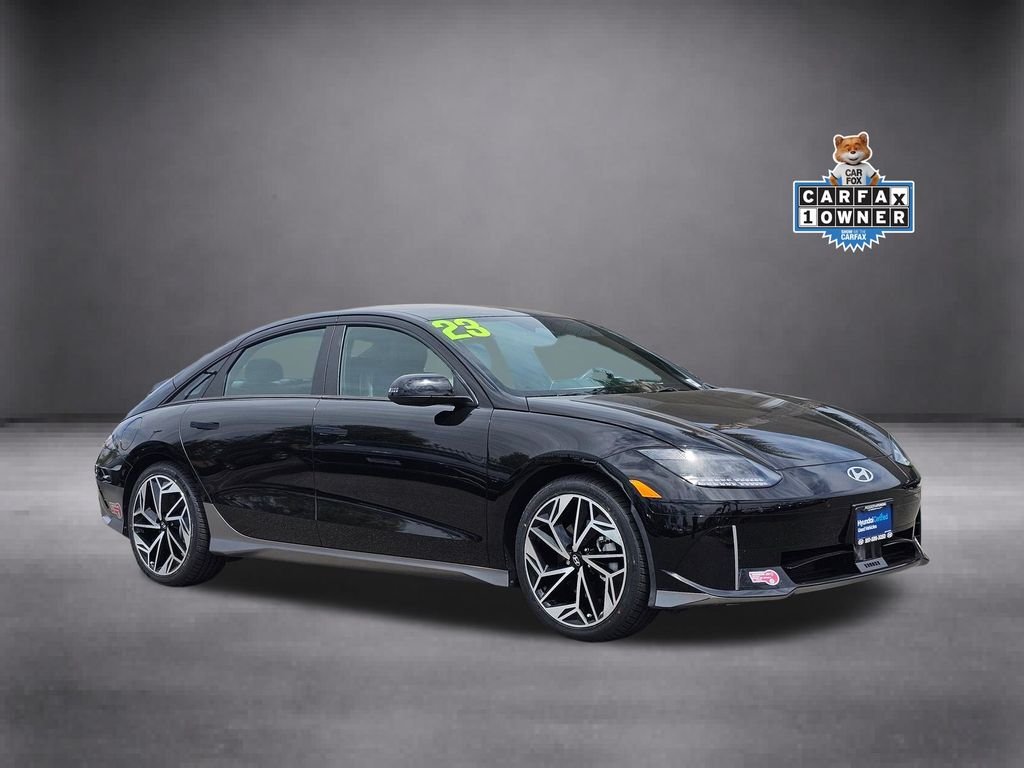 Certified 2023 Hyundai IONIQ 6 SEL with VIN KMHM34AA2PA047165 for sale in Moreno Valley, CA