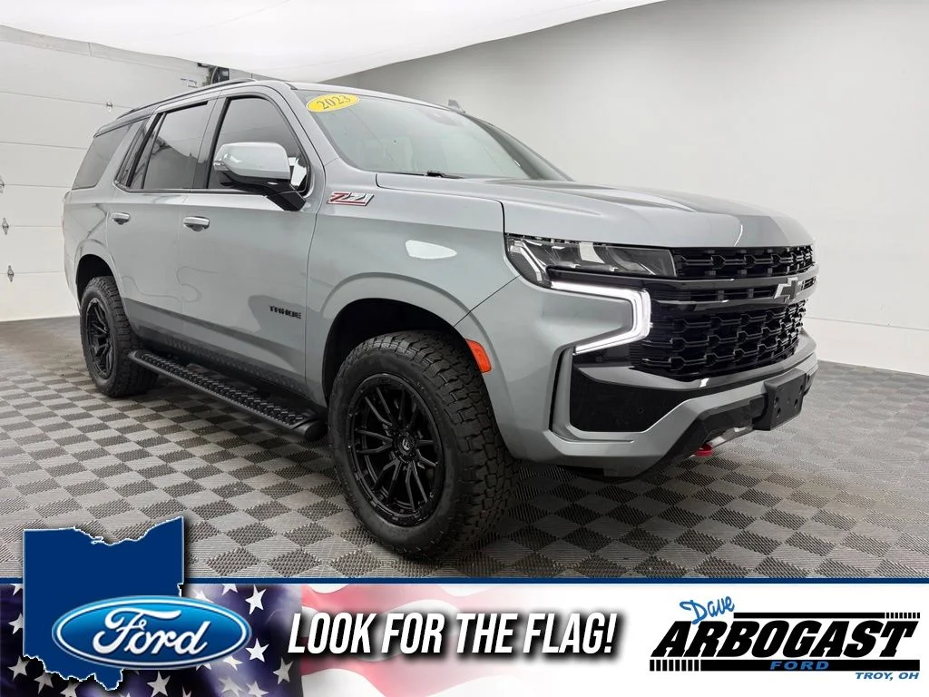 Used 2023 Gray Chevrolet Z71 image 1