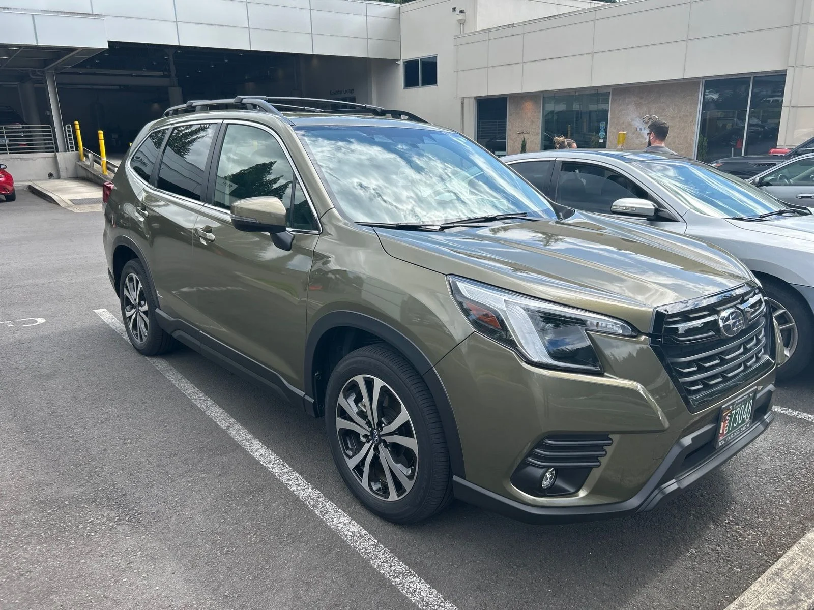 Used 2024 Green Subaru Limited image 3