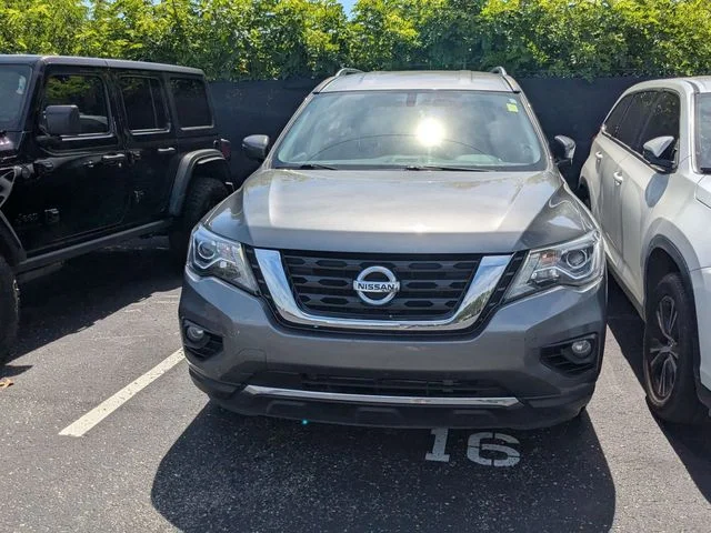 Used 2018 Gun Metallic Nissan SV image 2