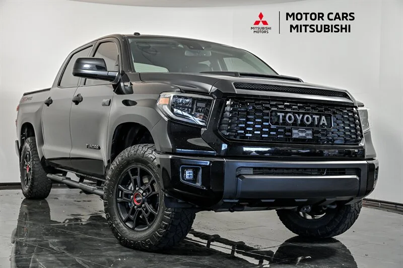 Used 2019 Midnight Black Metallic Toyota TRD Pro image 1