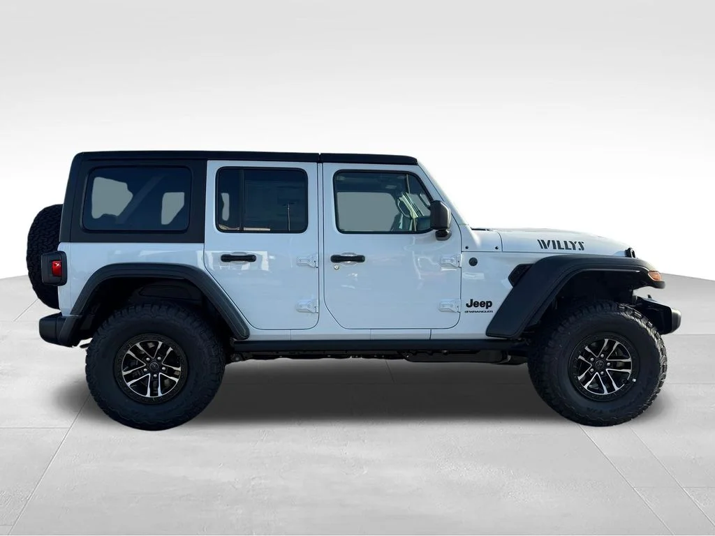 New 2026 Bright White Clear-Coat Exterior Paint Jeep Willys image 30