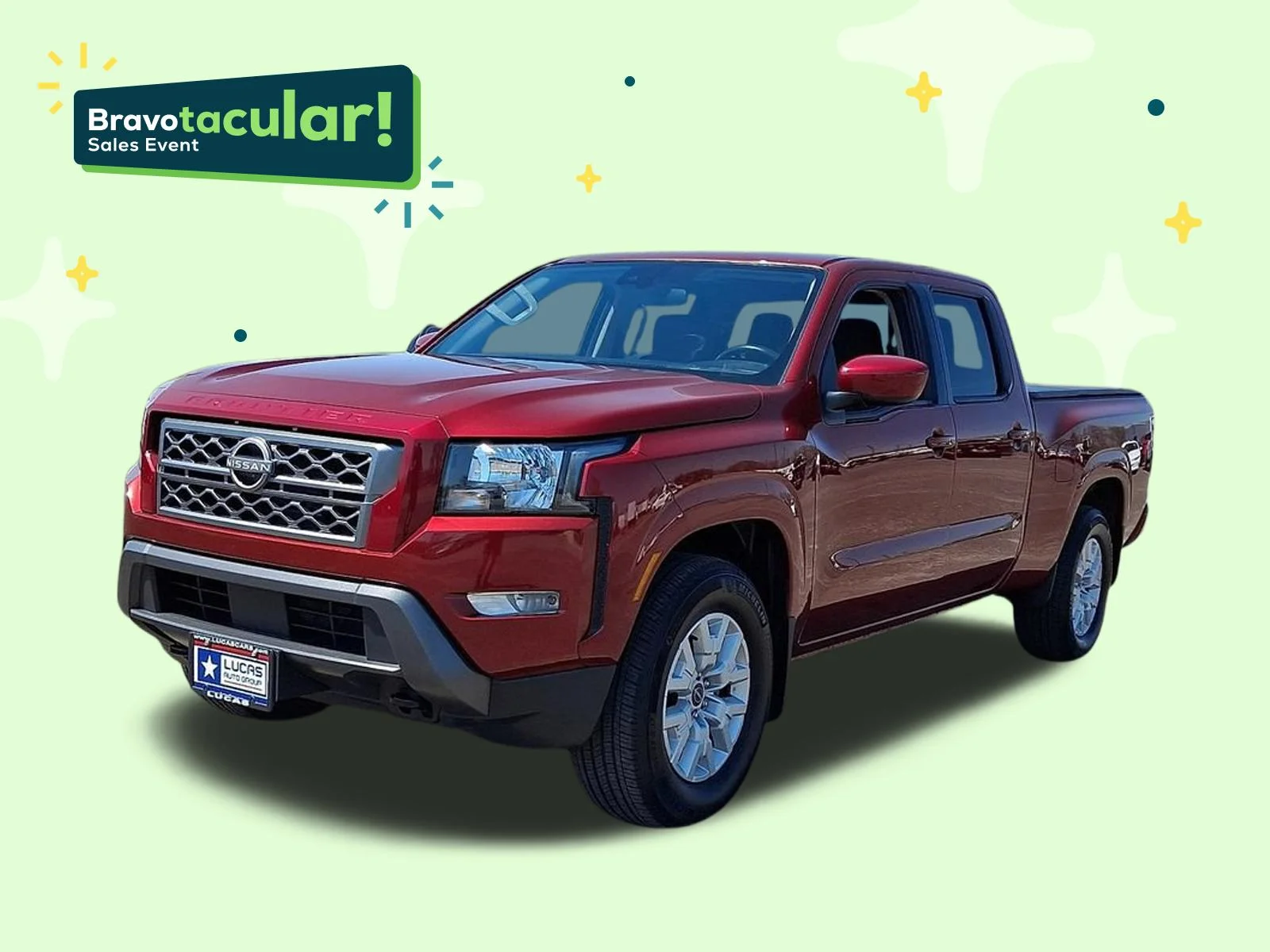 Used 2023 Red Nissan Crew Cab Long Bed SV 4x4 image 33