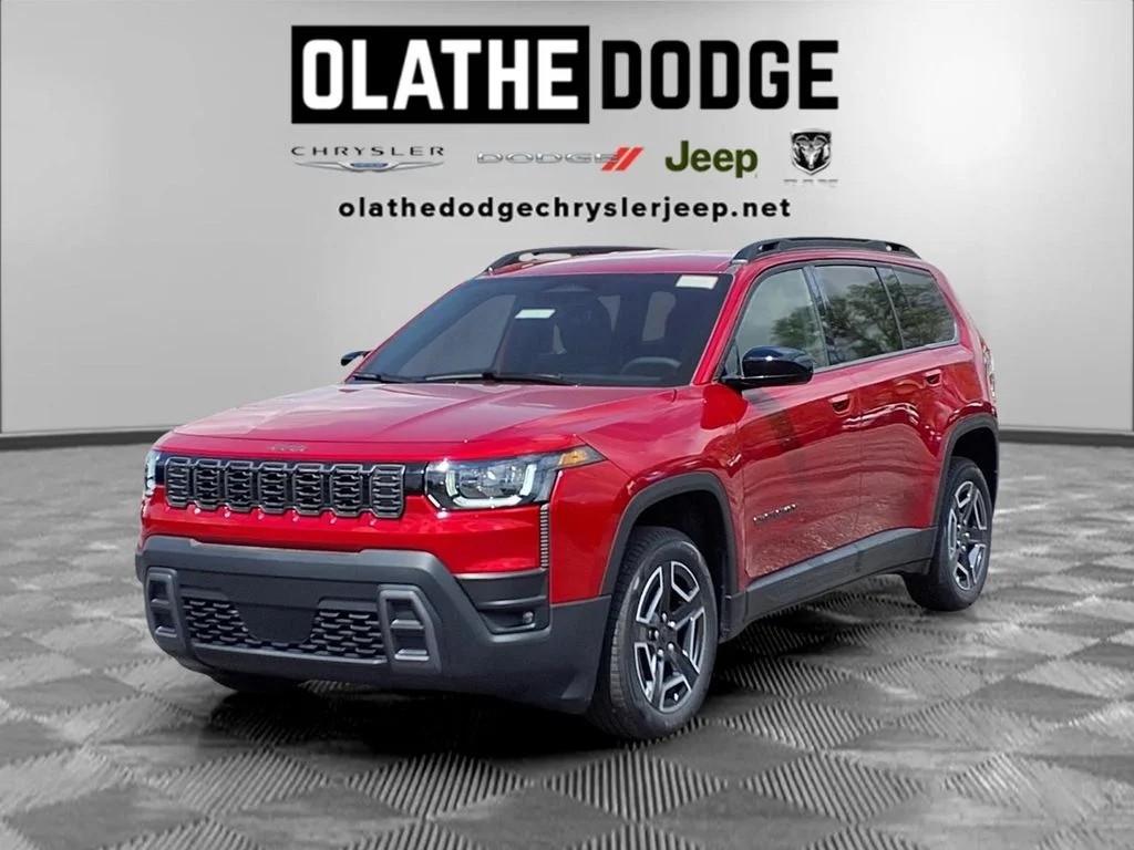 New 2026 Red Hot Pearl-Coat Exterior Paint Jeep Laredo image 1