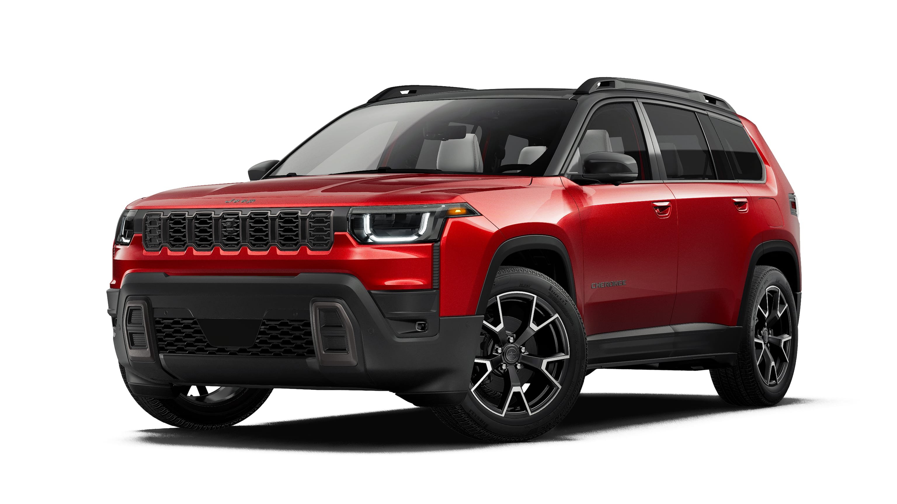 New 2027 Red Hot Pearl-Coat Paint Jeep Overland image 1