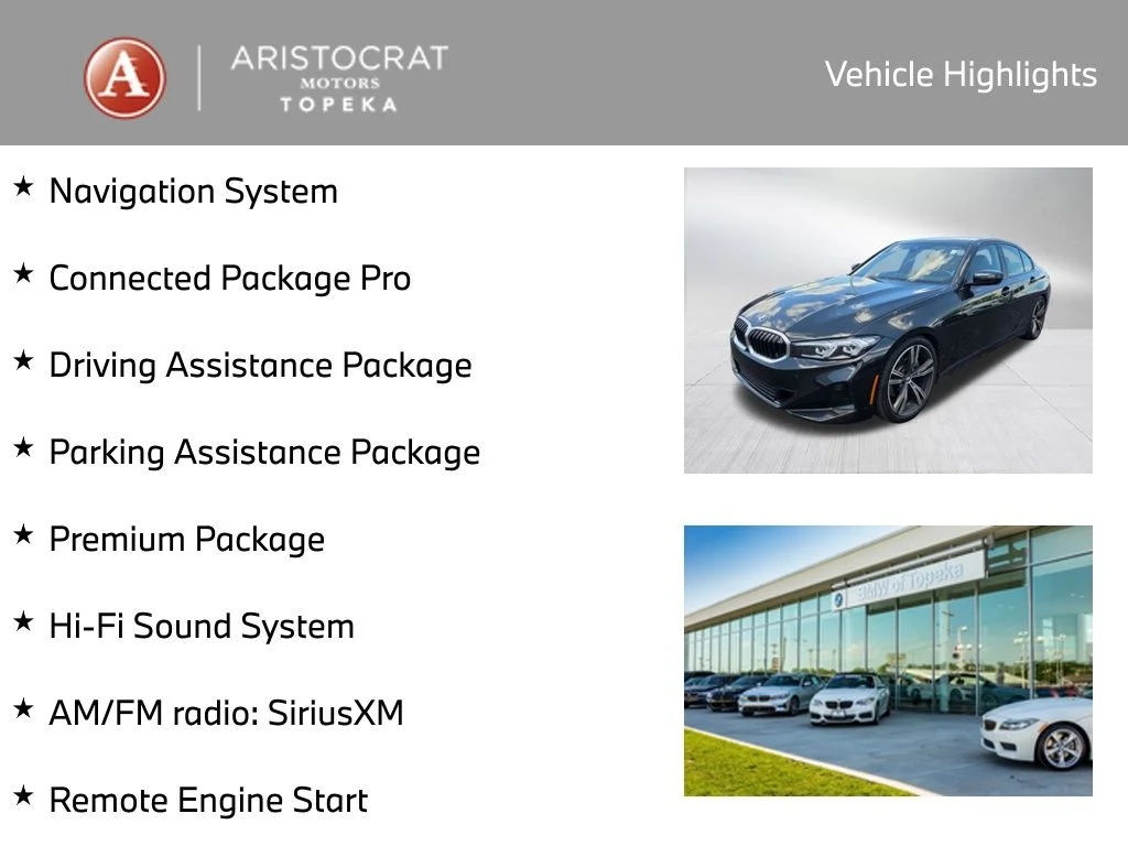 Used 2023 BMW 3 Series 330i with VIN 3MW89FF06P8D66108 for sale in Kansas City