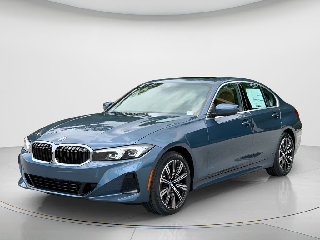 New 2026 Arctic Race Blue metallic BMW 330i image 1
