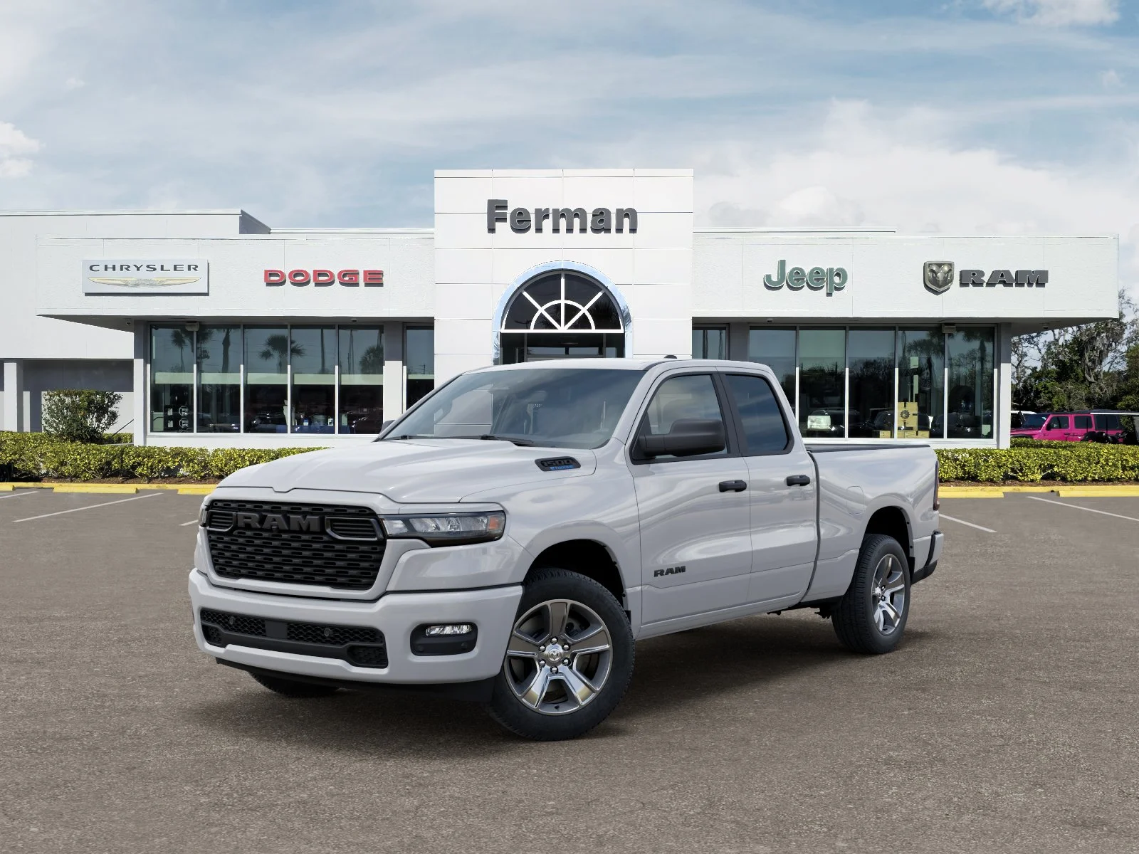 New 2026 Bright White Clear-Coat Exterior Paint RAM Express image 2