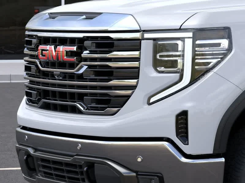 New 2026 Glacier White Tricoat GMC SLT image 13