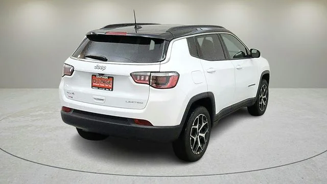 New 2026 Bright White Clear-Coat Exterior Paint Jeep Limited image 9