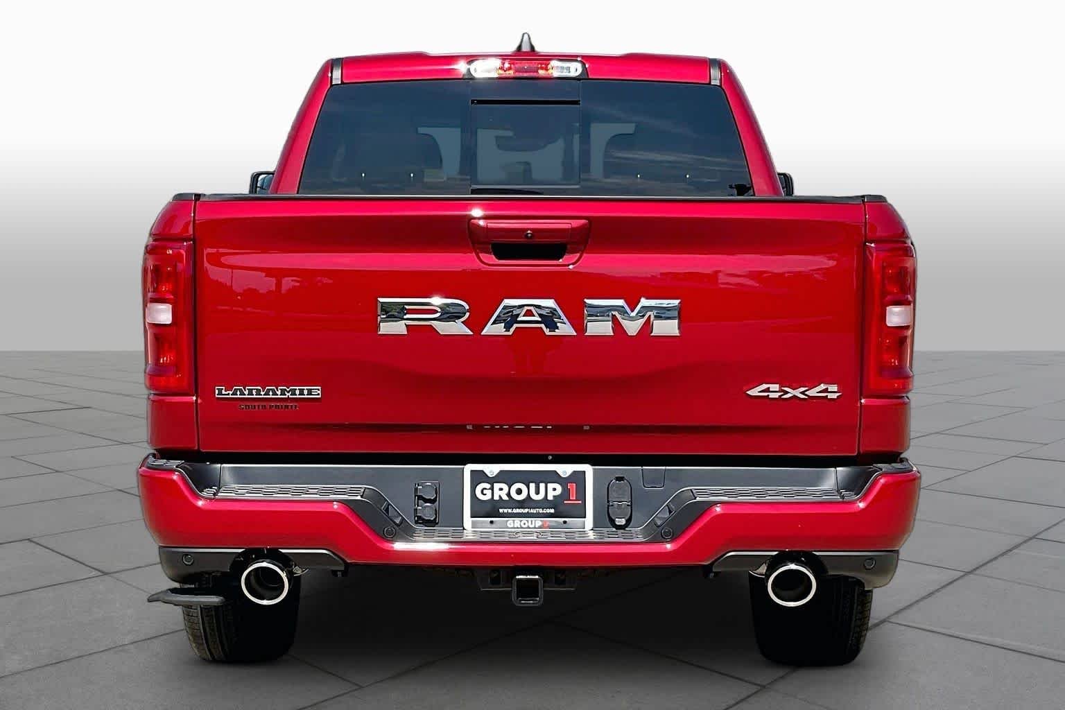 New 2027 Molten Red Pearl-Coat Exterior Paint RAM Laramie image 4