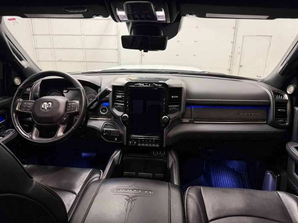 Used 2021 Bright White Clearcoat Ram Limited image 15