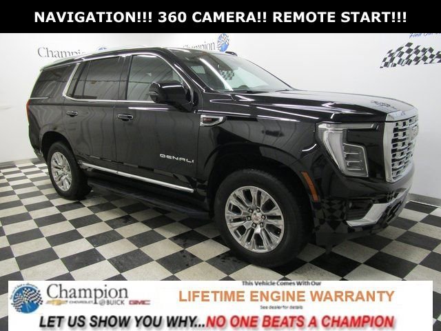 Onyx Black 2025 GMC Yukon Denali RWD SUV / Crossover 4X2