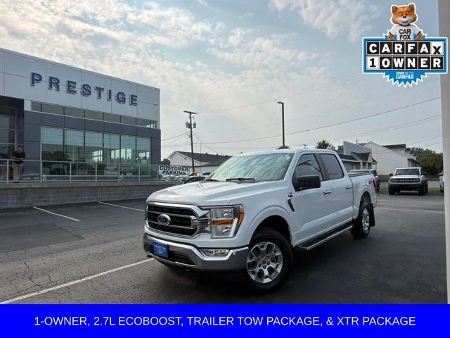 Used 2023 Oxford White Ford XLT image 1