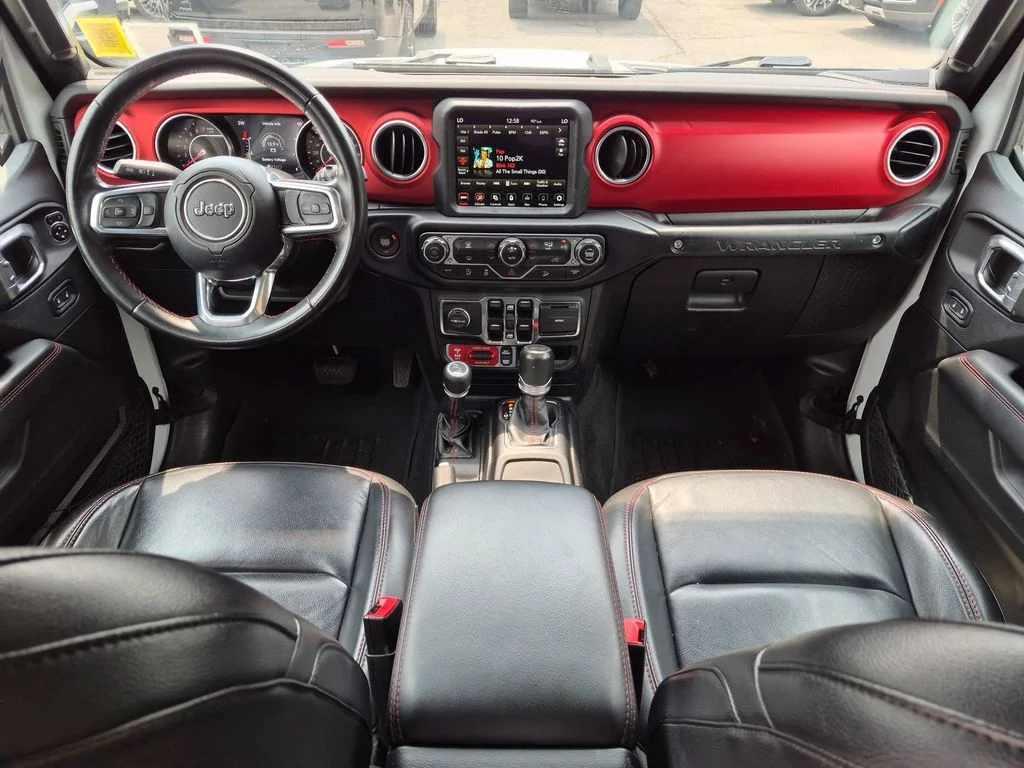 Used 2021 White Jeep Unlimited Rubicon image 21