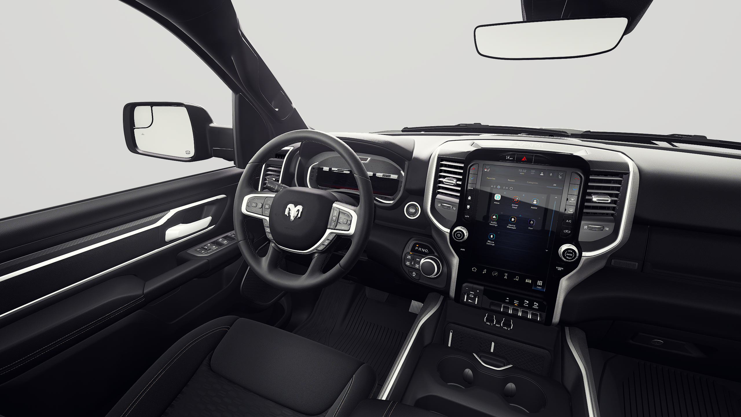 New 2027 Diamond Black Crystal Pearl-Coat Exterior Paint RAM Big Horn/Lone Star image 20