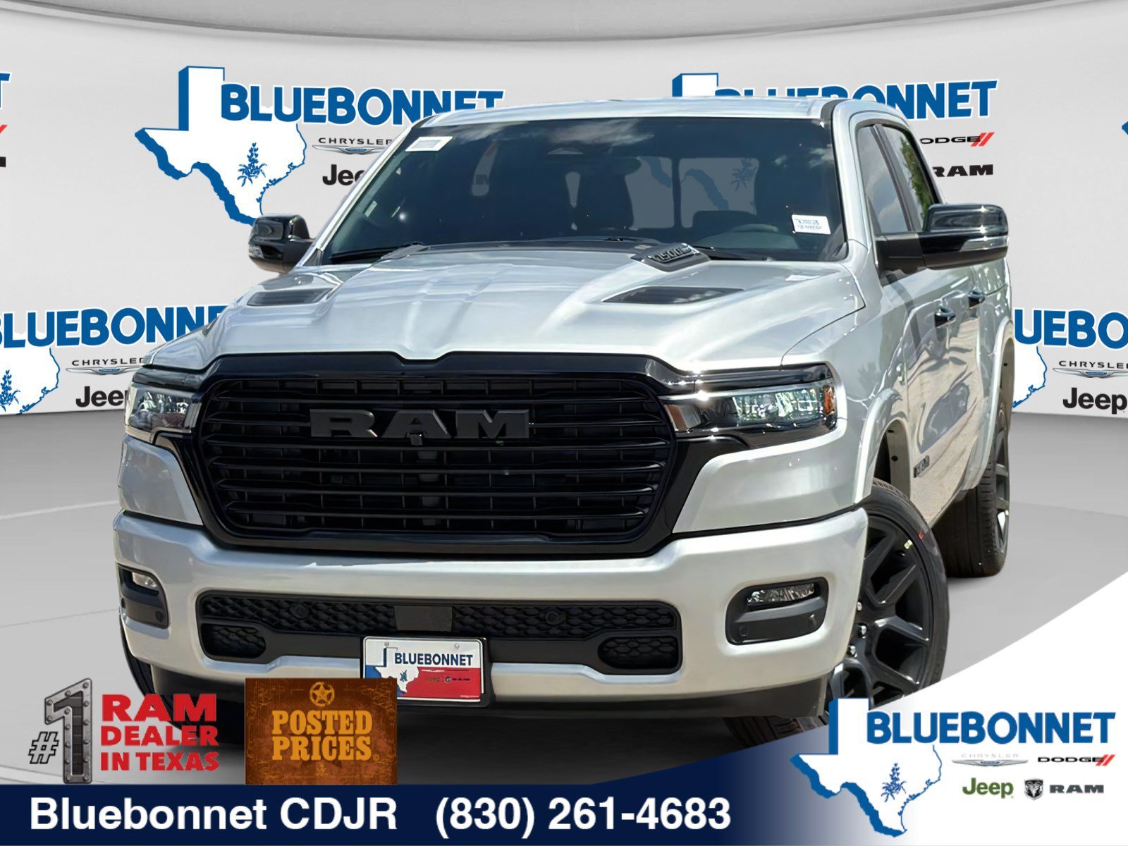 New 2026 Silver Zynith Exterior Paint RAM Laramie image 1